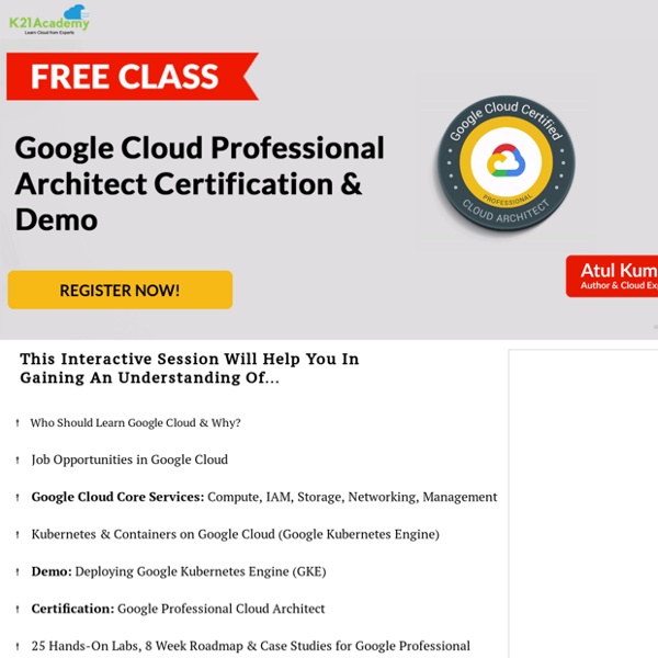 Google Professional Cloud Architect Certification, Demo