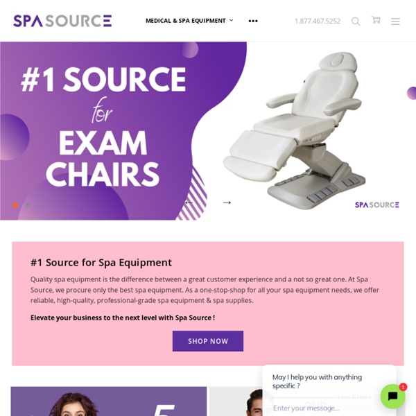 #1 for Professional Spa Equipment, Massage, Facial & Beauty Salon Supplies