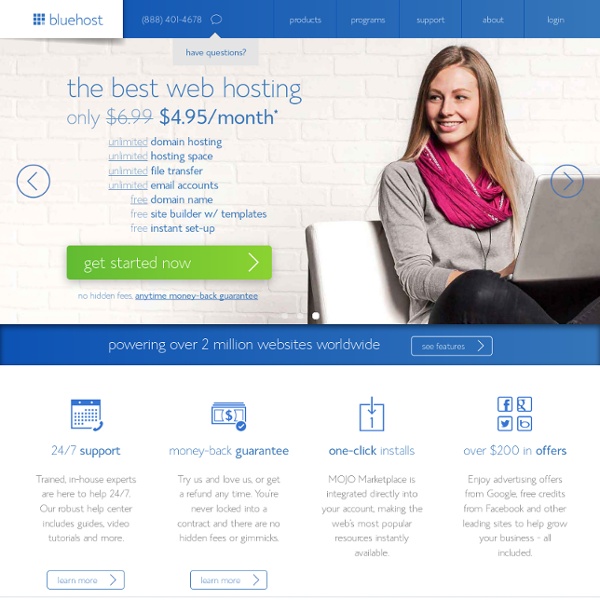 Fast Professional Website Hosting Services - Bluehost