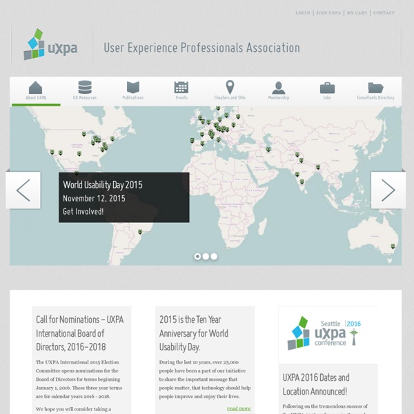 User Experience Professionals Association