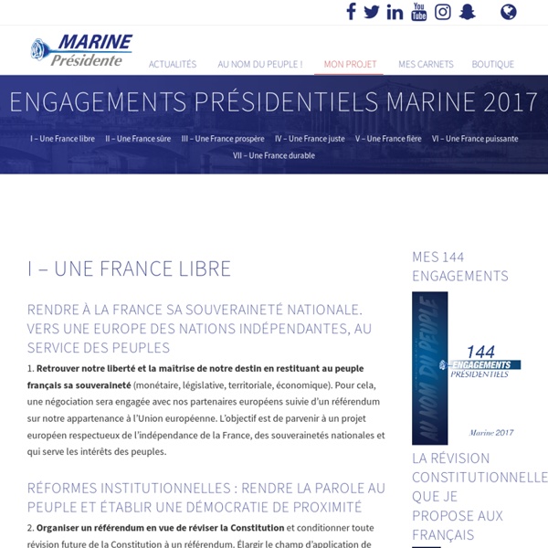 Programme - Marine 2017