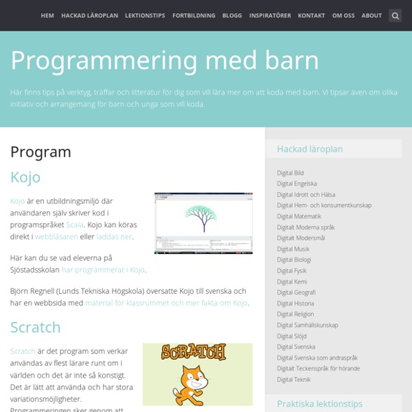 Programmering med barn