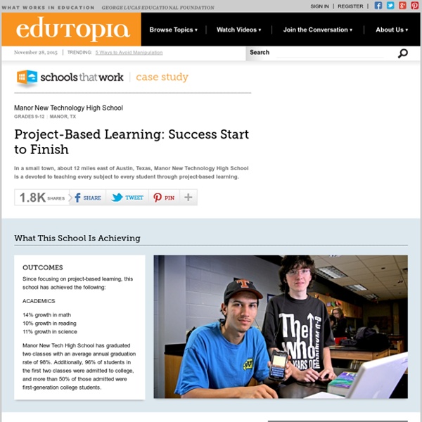 Project-Based Learning: Success Start to Finish