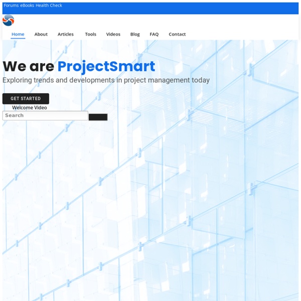 Project Smart: Project Management Tools and Project Planning Tips