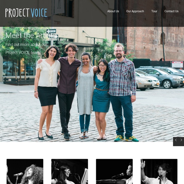 Welcome to - Project VOICE