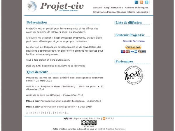 Projet-civ.com