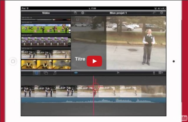 Des projets vidéos avec iMovie pour iPad