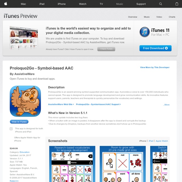 ‎Proloquo2Go on the App Store