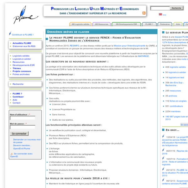 Promouvoir les Logiciels Utiles, Maitrisés et Economiques