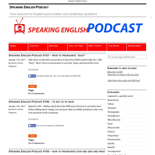 Videos - Speaking English Podcast