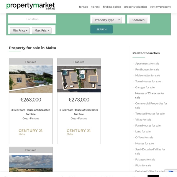 Property for sale in Malta - From 30+ Estate Agents