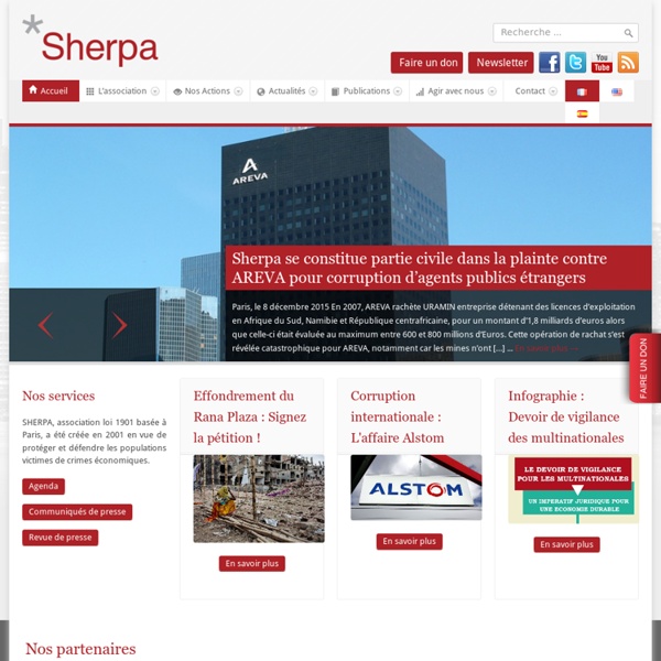 L'association Sherpa