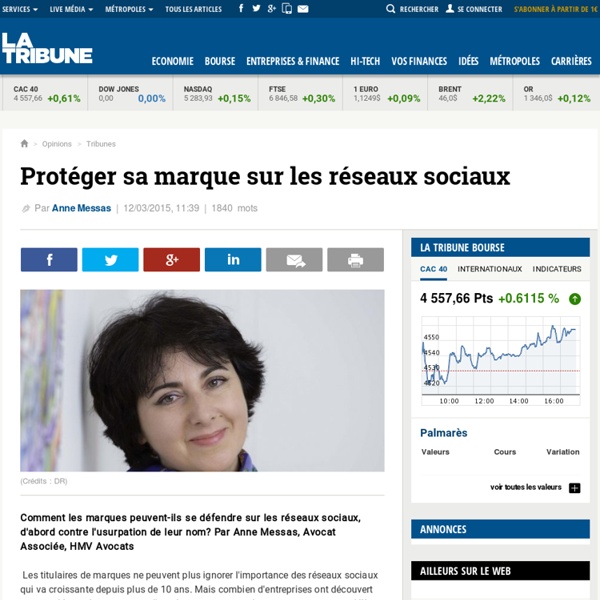 Protéger sa marque sur les réseaux sociaux