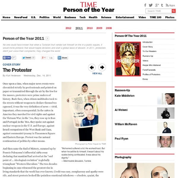 The Protester - Person of the Year 2011