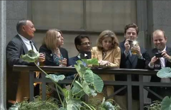 Wall Street Mocks Protesters By Drinking Champagne 2011