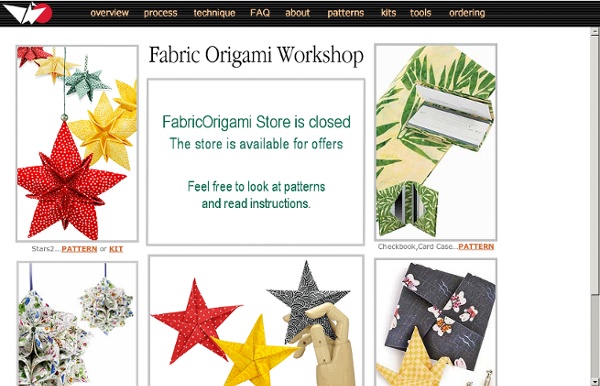 Fabric Origami Workshop
