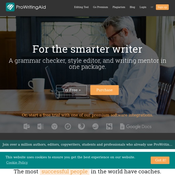 Pro Writing Aid - Writing Improvement & Editing Software