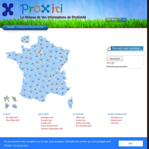 Le Réseau ProXiti - Premier Réseau d'Informations Locales de France