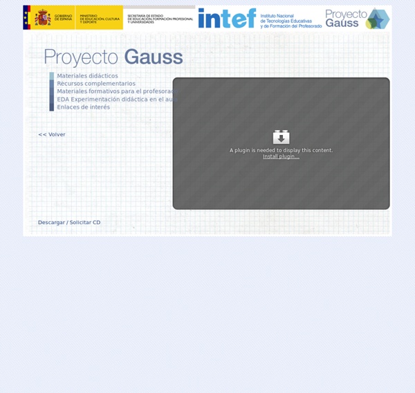 Proyecto Gauss - Índice