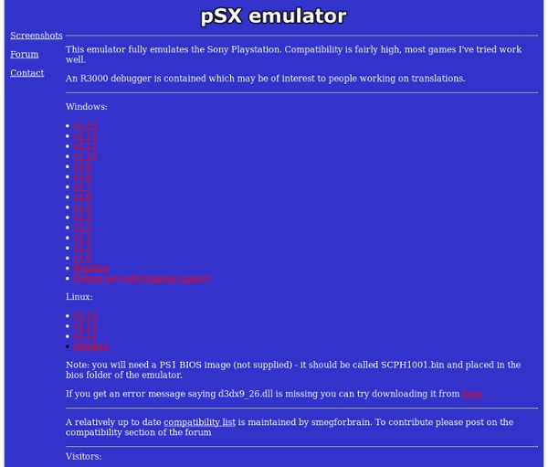 pSX emulator