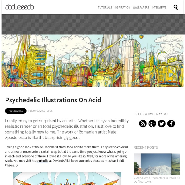 Psychedelic Illustrations on Acid