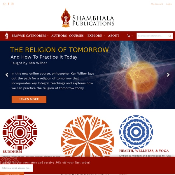 Shambhala - Welcome Shambhala Publications