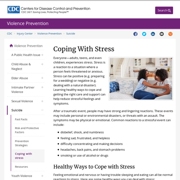 Tips for Coping with Stress
