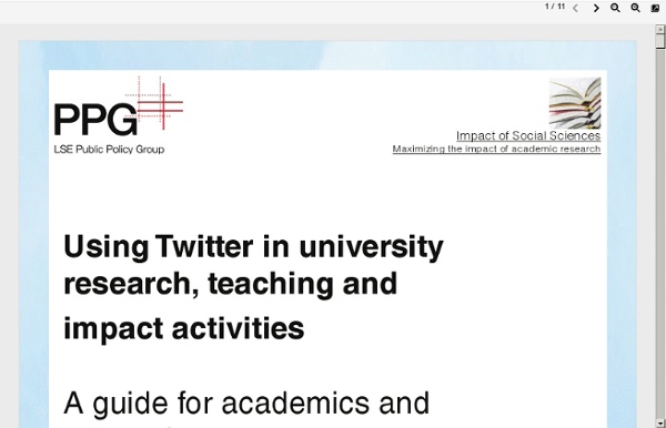 Blogs.lse.ac.uk/impactofsocialsciences/files/2011/11/Published-Twitter_Guide_Sept_2011.pdf