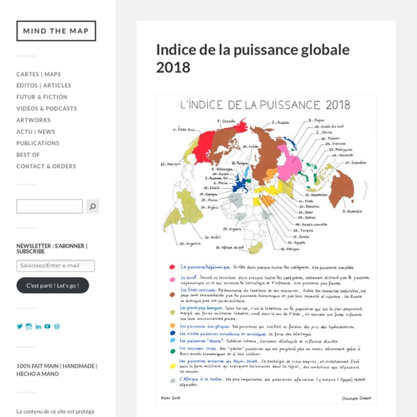 Indice de la puissance globale 2018 - revue Conflits