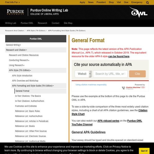 Apa annotated bibliography purdue owl