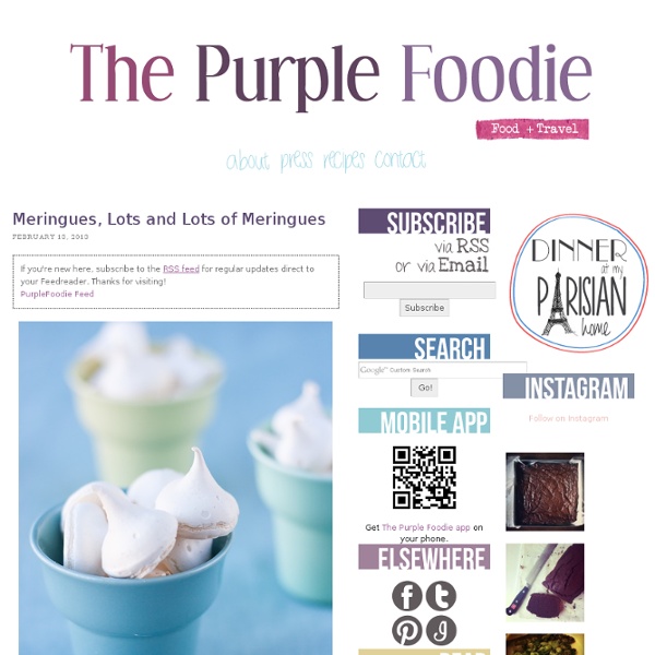 PurpleFoodie.com Food Blog - Recipes and Food Photography