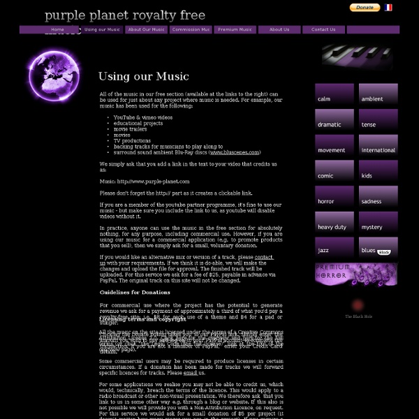 Royalty Free Music - Purple Planet