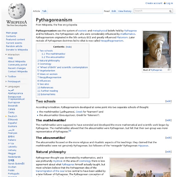 Pythagoreanism