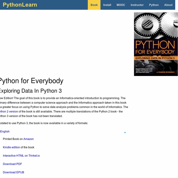 PythonLearn - Exploring Data