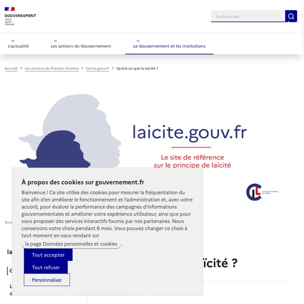 Qu’est-ce que la laïcité ?