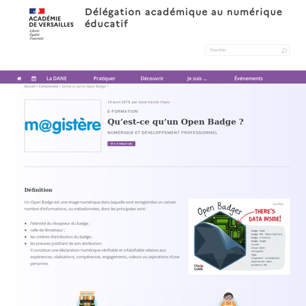 Qu'est-ce qu'un Open Badge ?