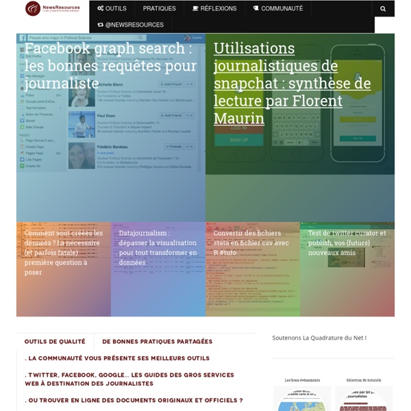 Accueil - News Resources