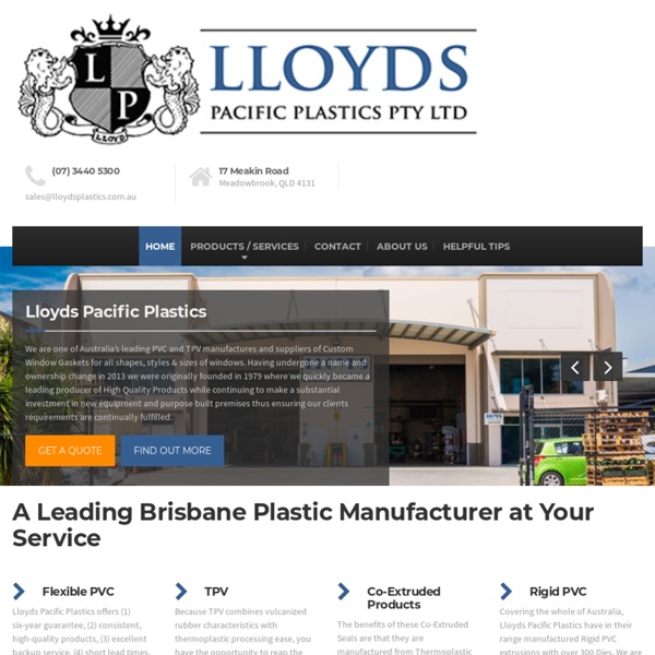 Top-Quality Plastic Manufacturer in Brisbane