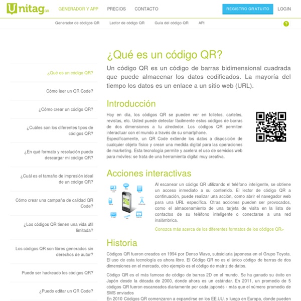 ¿Qué es un código QR?