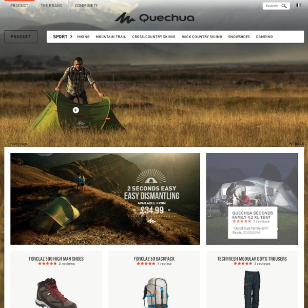Quechua - achat vetement et materiel randonnee quechua