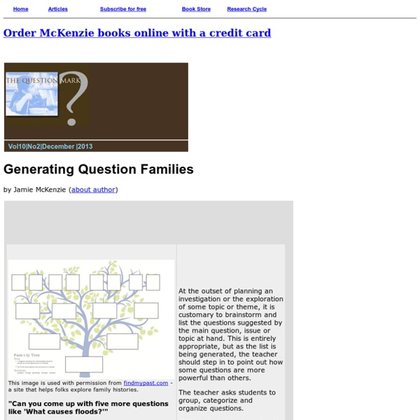Question Families