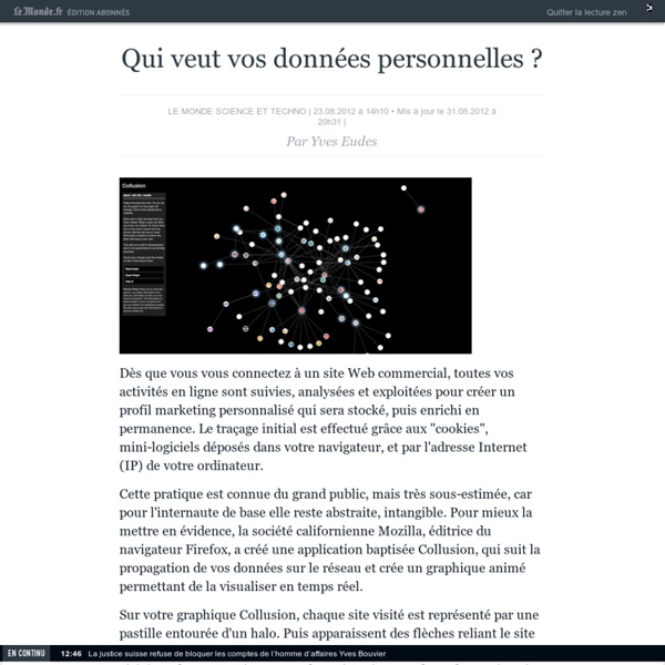 Qui veut vos données personnelles ?