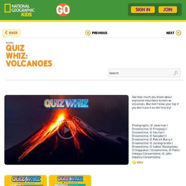 Quiz Whiz: Volcanoes