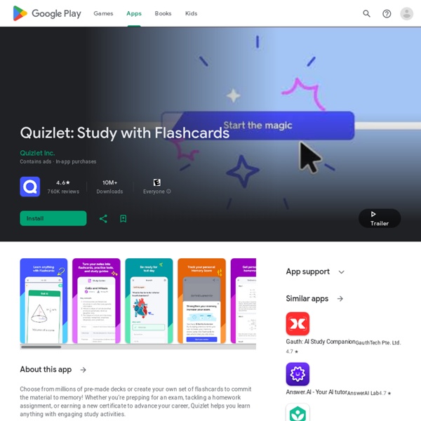 Galina's favorite tool to practice vocabulary: Quizlet