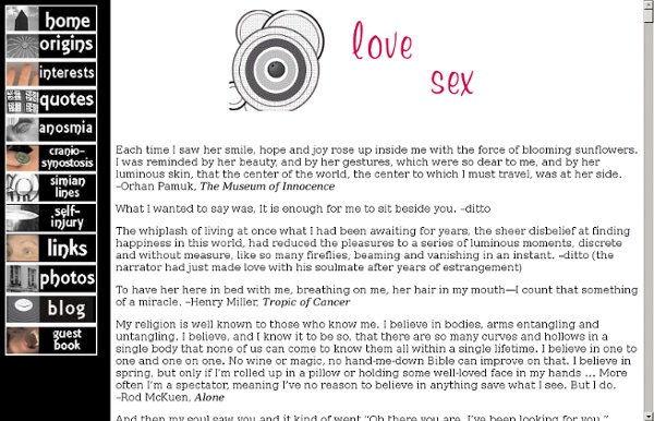Quotes: Love, Sex