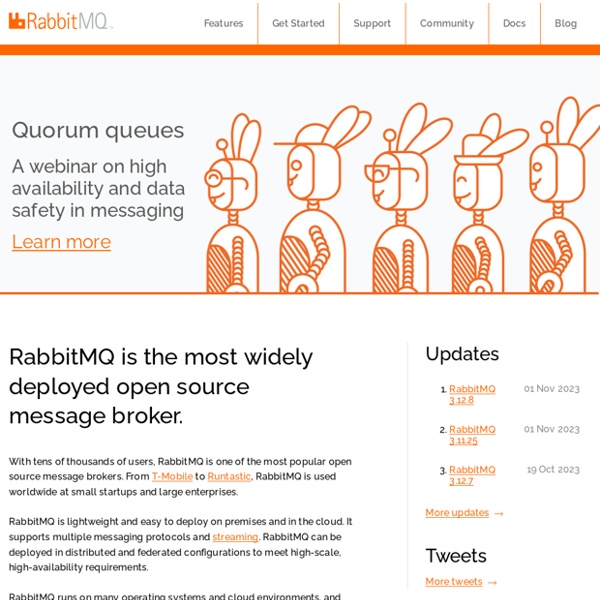 RabbitMQ - Messaging that just works