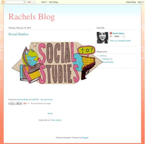 Rachels Blog