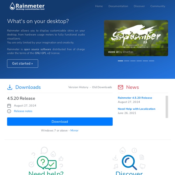 Desktop customization tool Pearltrees