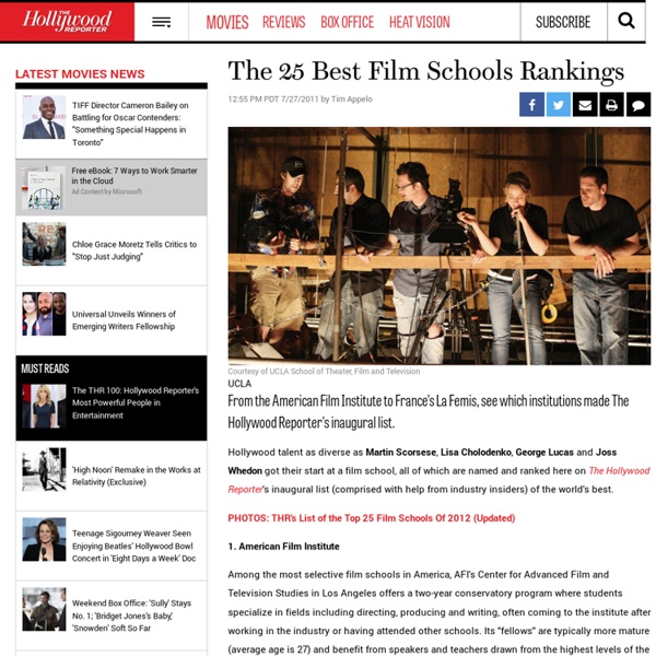 The 25 Best Film Schools Rankings