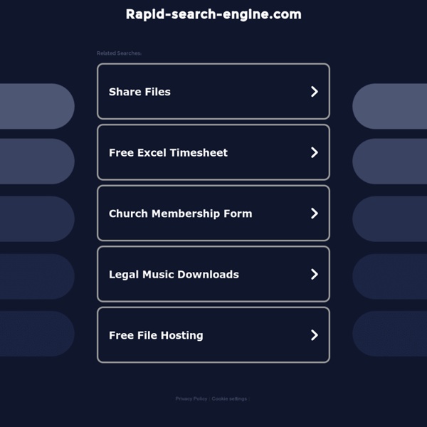 Rapidshare search engine - Search files hosted on rapidshare